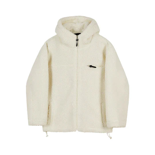 No. 3562 WOOLEN FLEECE ZIP-UP HOODED JK